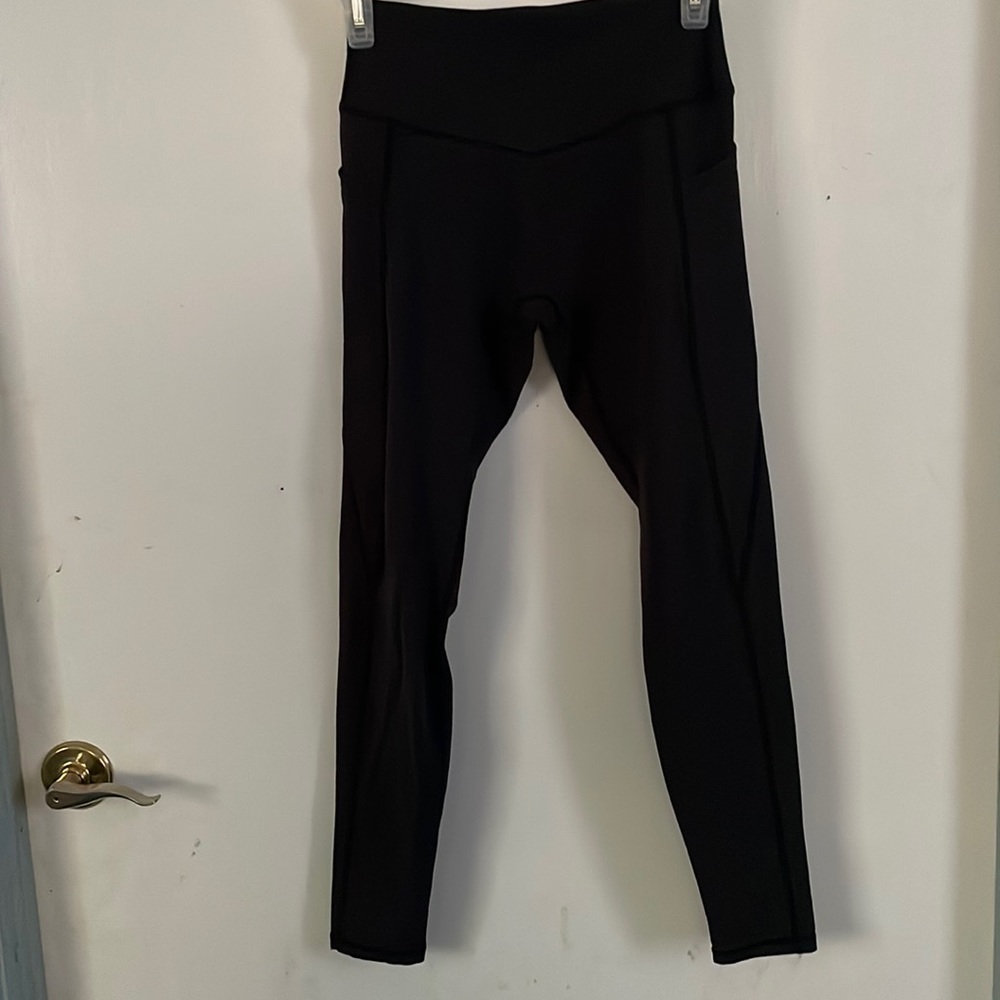 Curves n Combatboots black leggings